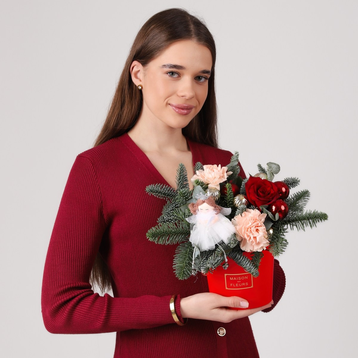 novogodnyaya kompoziciya s nobilisom  5-5